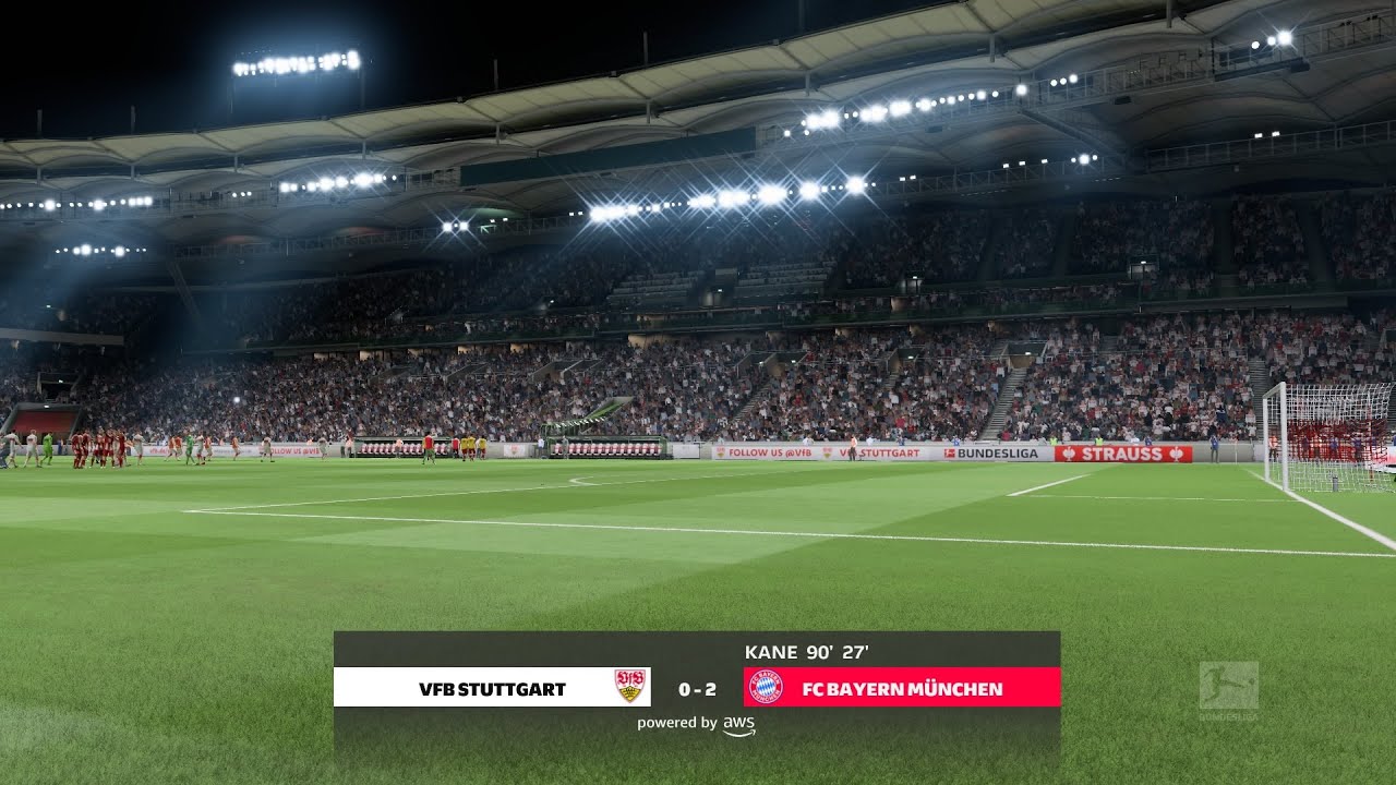 VFB Stuttgart Vs Bayern Munich - German Bundesliga 25/26 - FC 26 Game Play.