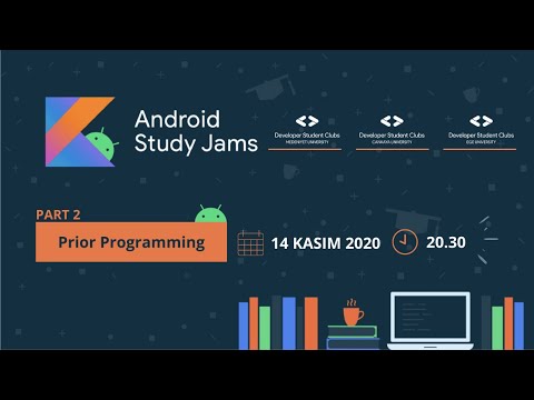 Android Study Jams: Prior Programming