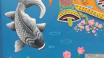 Tranh Đắp ximăng 3d .Người Đắp Vẽ A Thành.Quê tt cẩm giàng Huyện cẩm giàng Tinh Hai Dương.