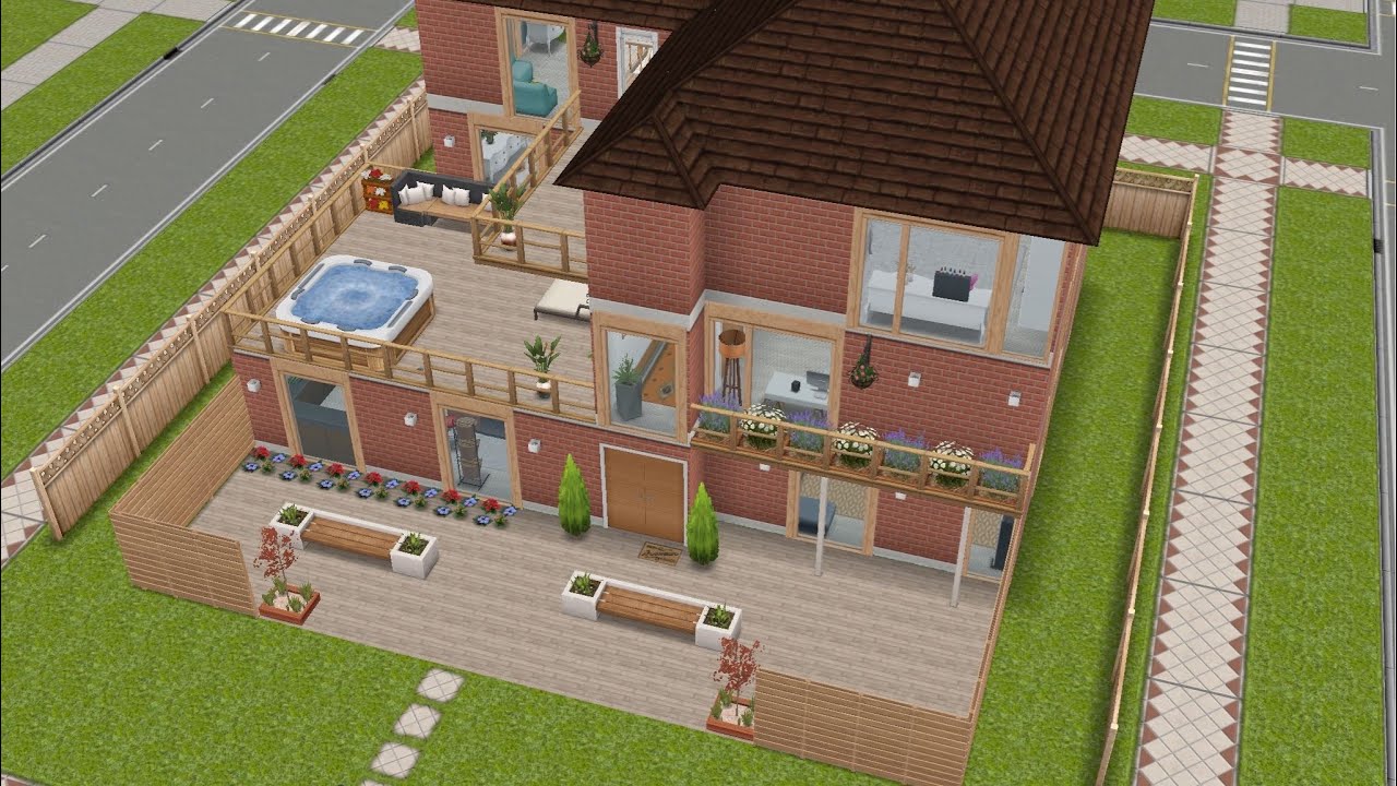 Sims Freeplay LP House Ranch Living 👉REVIEW & REMODEL🎂 YouTube