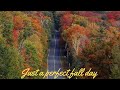 Just a perfect fall day to go for a drive north . 🍂🐿