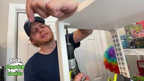 Box Throne Board Game Shelves Kickstarter Unboxing & Assembly