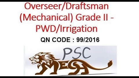 Overseer Draftsman Mechanical Grade 2 PWDIrrigation 99 2016 part 4