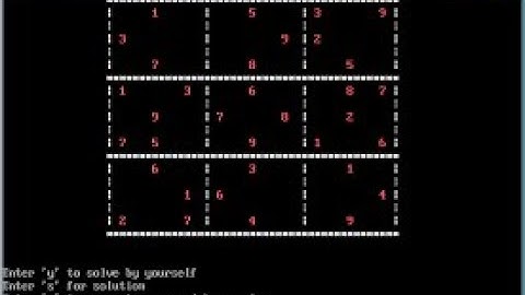 SudokuSudoku Solver