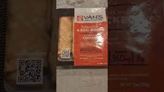 Van's Kitchen #eggroll #chickeneggroll