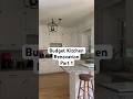 Budget Friendly Kitchen Renovation wk 1: the prep #shorts #diy #kitchen #homeimprovement #diyproject