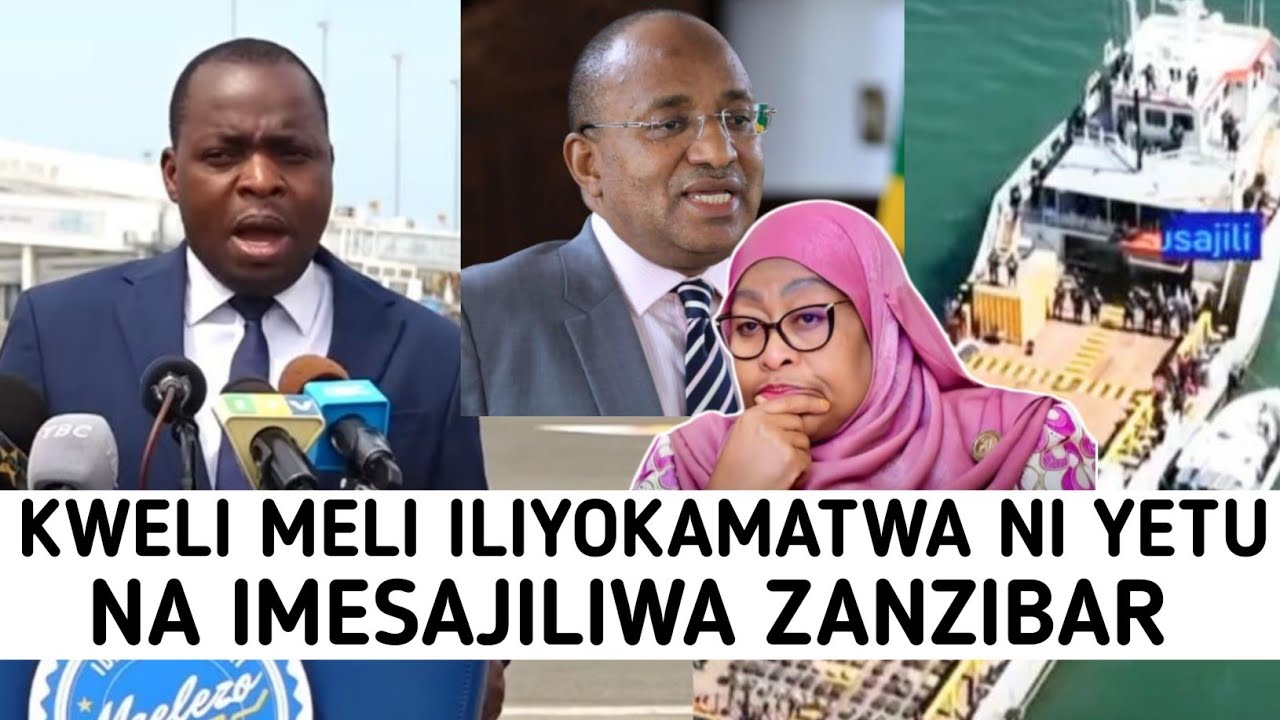 MSIGWA ATOA TAMKO MELI ILIYOKAMATWA NA MADAWA YA KULEVYA INATOKEA ZANZIBAR JE MADAWA NI YA NANI..?
