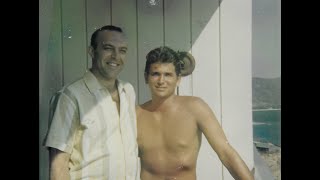 Michael Landon with the Moscatels in Hawaii - 1980's