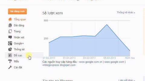 Hướng dẫn: Thêm tiện ích mới vào cấu hình HTML/JavaScript cho blogspot/blogger