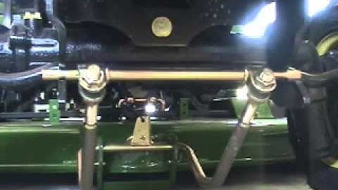 John Deere Autoconnect 60D on 1026R:  Showing Front Connecting Bars