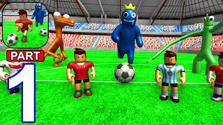 Rainbow Football Friends 3D - Android Gameplay Part 1 Tutorial (iOS, Android) screenshot 3