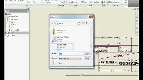 Edit Title Block in Autodesk Inventor