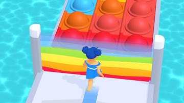 Pop It Run Level 167 New Update, All levels Gameplay Walkthrough