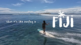 day in the life surfing in FIJI 🌊