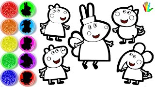 How To Draw Peppa Pig And Friends - Bee Art Tv Live Stream