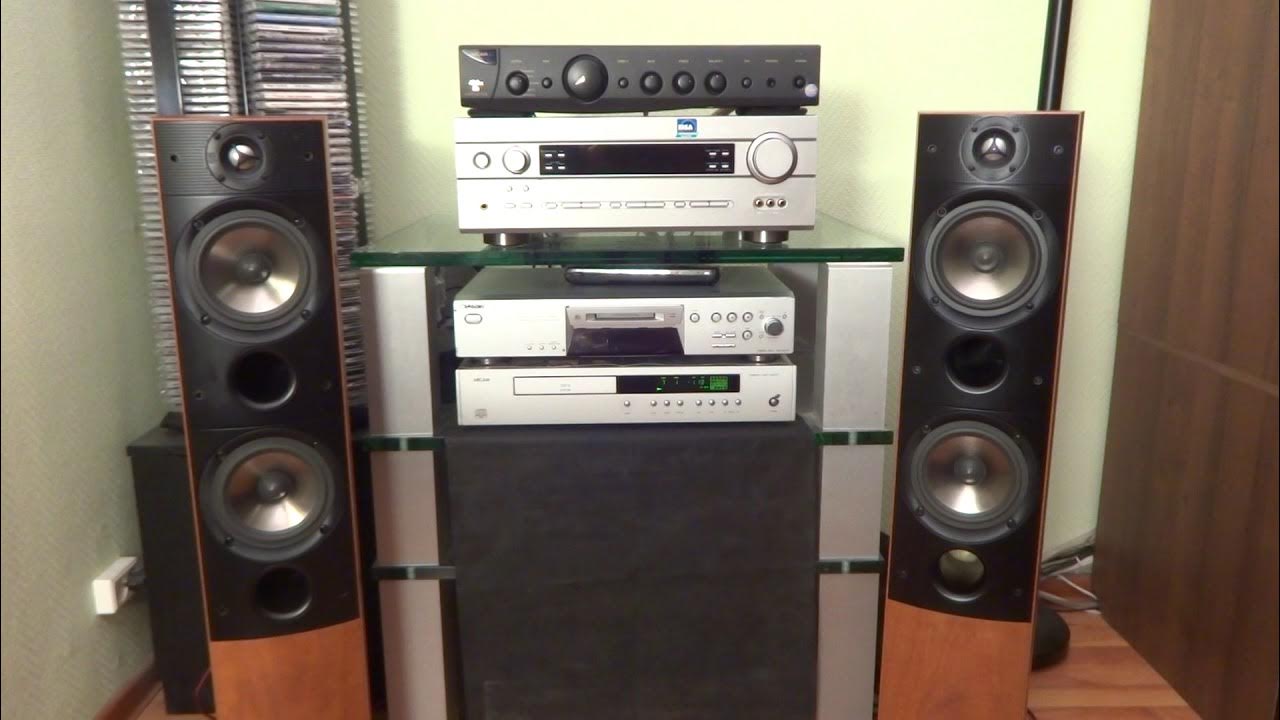 PSB Speakers Image T45 +Arcam Alpha 8 YouTube