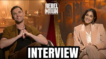 Interview: SOFIA BOUTELLA and ED SKREIN talk new movie REBEL MOON - PART ONE: A CHILD OF FIRE