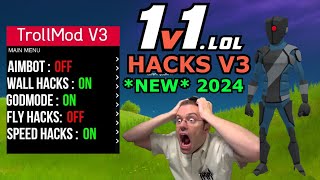 How To Get 1v1.LOL Hacks (NEW 2024!) STILL WORKS (AimBot, WallHacks, GodMode etc.) screenshot 4