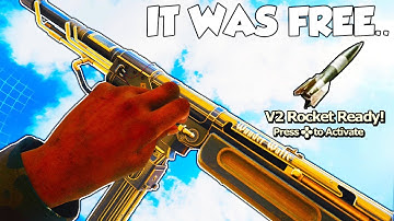 MY WEAPON BRIBE GAVE ME THIS.. - HEROIC MP40 "WUNDERWAFFE II" V2 ROCKET w/ 82 KILLSTREAK in COD WW2!