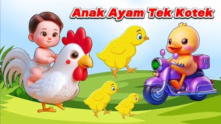 Download Lagu Tek Kotek Anak Ayam - Lagu Anak Indonesia Populer MP3