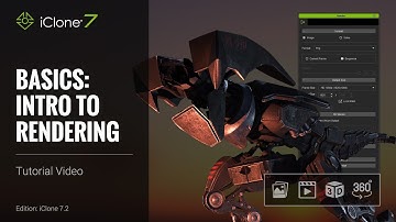 iClone Basics Tutorial - Intro to Rendering