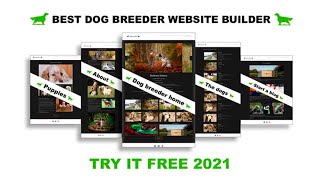 How to build a dog breeder website - Build the DOGS PAGE with the best dog breeder website builder