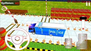 Jail Prisoner Police Truck Transport Parking - Police Truck Parking Games - Android Gameplay screenshot 4