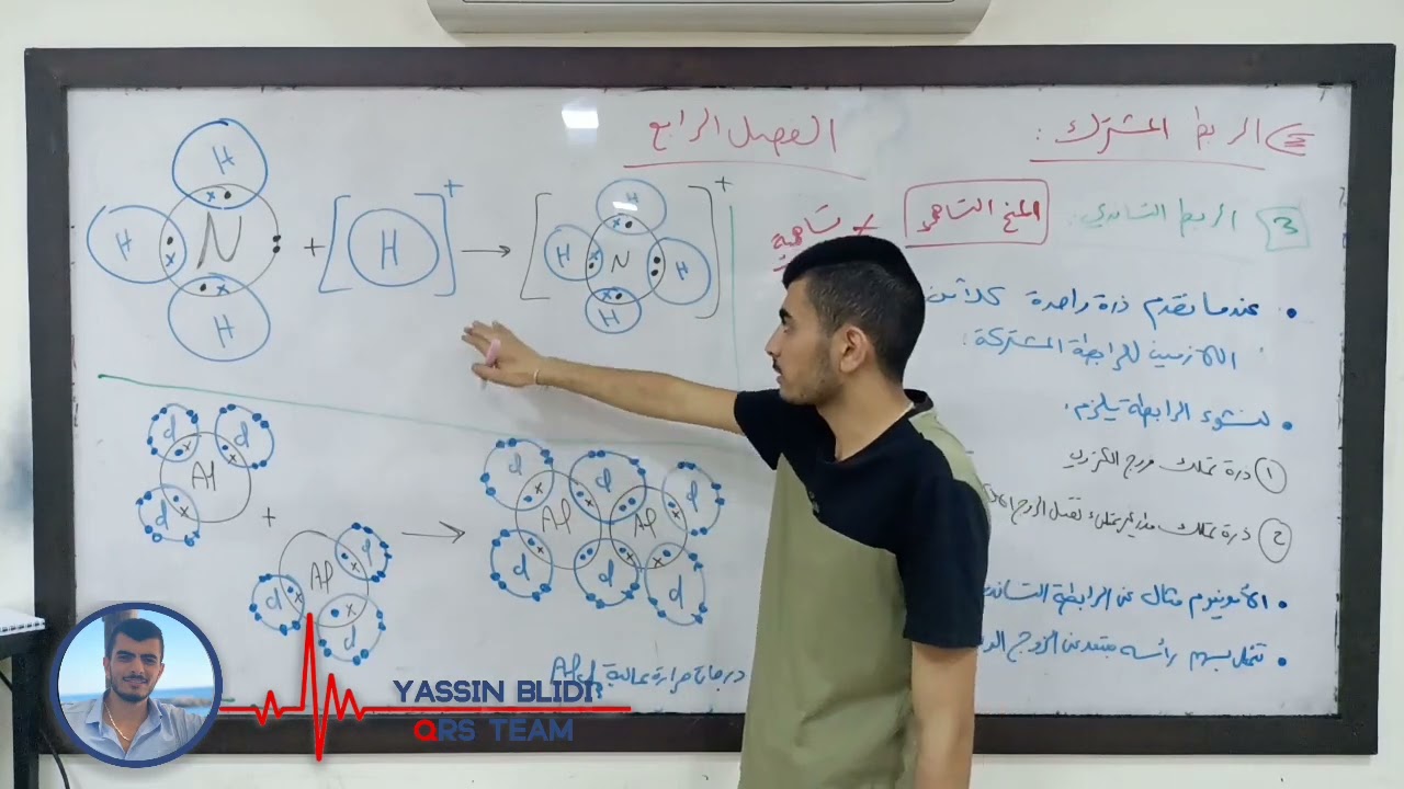 الفصل الرابع كيمياء || الرابطة التساندية ||