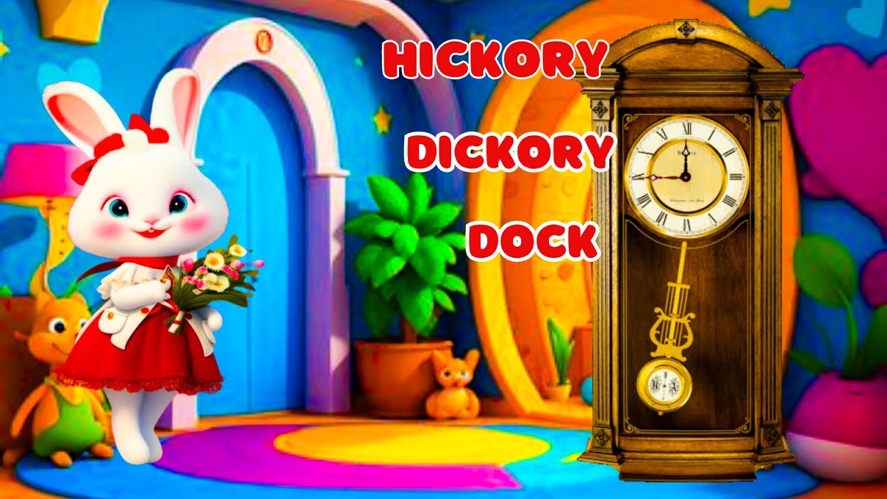Hickory Dickory Dock Nursery Rhyme Hickory Dickory Dock Nursery Rhyme ...