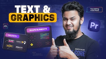 Add Text & Graphics in Adobe Premiere Pro: Titles, Lower Thirds & More!