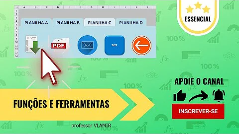 Como salvar Excel em PDF com hiperlink?