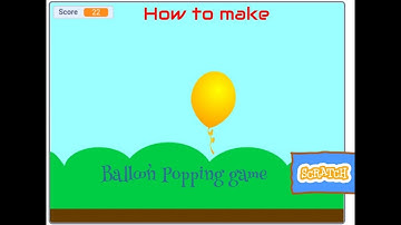 How to code a game in Scratch | Pop the balloon game | Crafted Aahil
