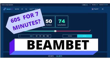 How to win $ 60 in 7 minutes? | New provably-fair BEAMBET . Crypto Gaming