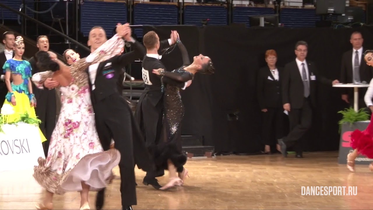 Grigorij Gelfond - Katarina Bauer GER | Slow Foxtrot | 1/16 WDSF GrandSlam Standard | GOC 2017