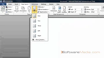 Como alterar o Layout do Word?