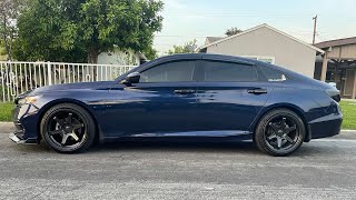 H&R OE lowering springs 2018-2021 Honda Accord Lx 1.5 on 19x10s