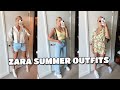 NEW IN ZARA STYLING HAUL | SUMMER OUTFITS