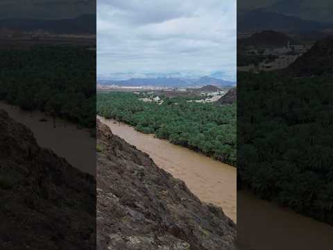 جمال طبيعة القريتيين بولاية إزكي الجميلة تصوير قصير الراشدي سلطنة عمان