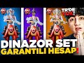 DİNAZOR SETLİ RANDOM İZLEYİCİ HESAPLARI! ( TR DE YOK! ) 😱 - PUBG Mobile