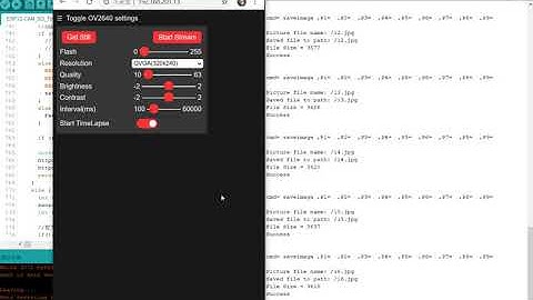 ESP32-CAM Time Lapse