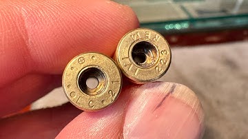 Let’s ream these primer pockets. #223Remington #556NATO  #Reloads