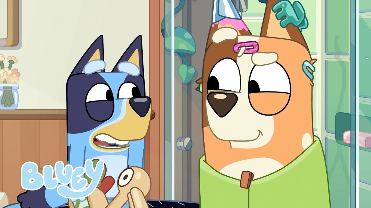 Chillis bästa stunder! 💙🧡 | Bluey Officiella Svenska Kanalen