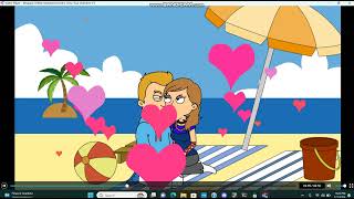 Eric & Paulina Kiss & Eric Gets Grounded For It