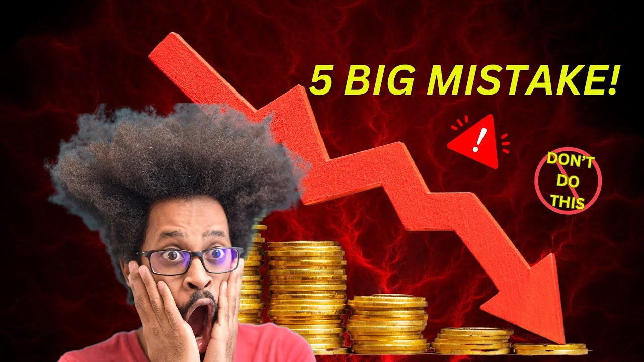 5 BIG Mistakes to Avoid When Starting an Online Business YouTube