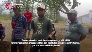 Pembangunan Pos Keamanan KLHK Dihentikan Massa || 29 November 2023 || BANYUWANGI VIVACOID