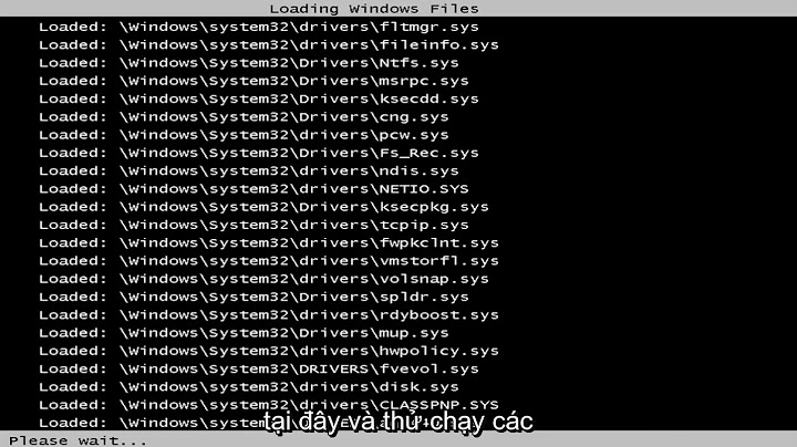 Sửa lỗi treo màn khởi động windows 7 năm 2024