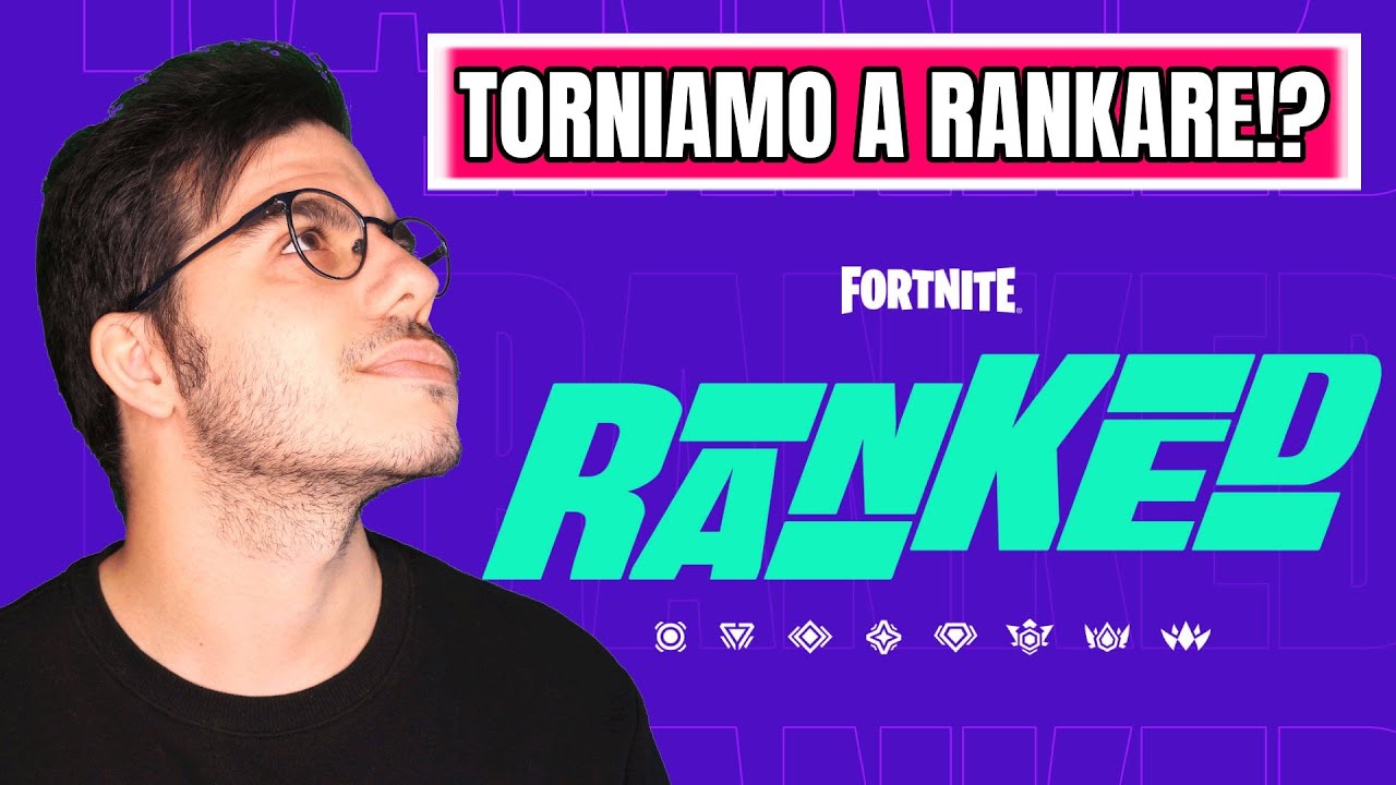 Torno a giocare le RANKED su Fortnite dopo 2 SEASON di FORTNITE... è ...