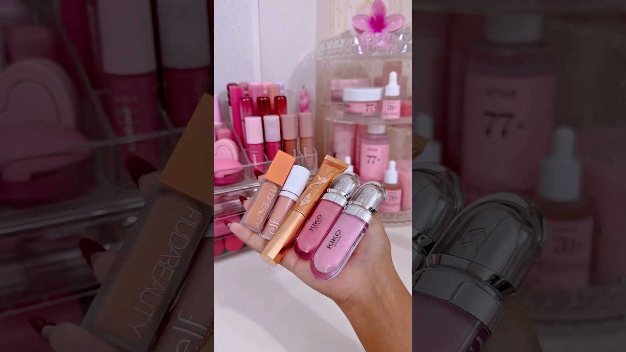 Мини-набор косметики 🛍️🎀✨ Шарлотта Тилбери, Худа Бьюти, Кико, Эльф 🫧