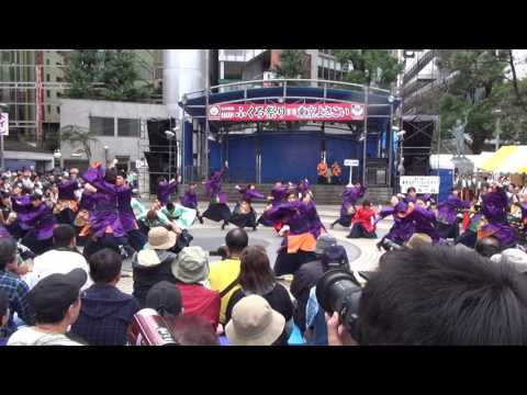 第17回東京よさこい　筑波大学斬桐舞　「喝彩」　池袋西口公園