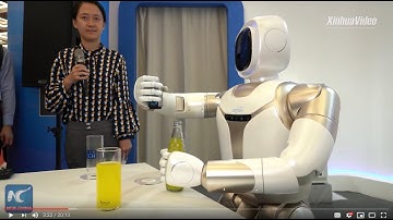 Cutting-edge robots showcased at World Robot Conference in Beijing